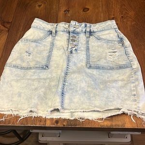 Skirt built on shorts
